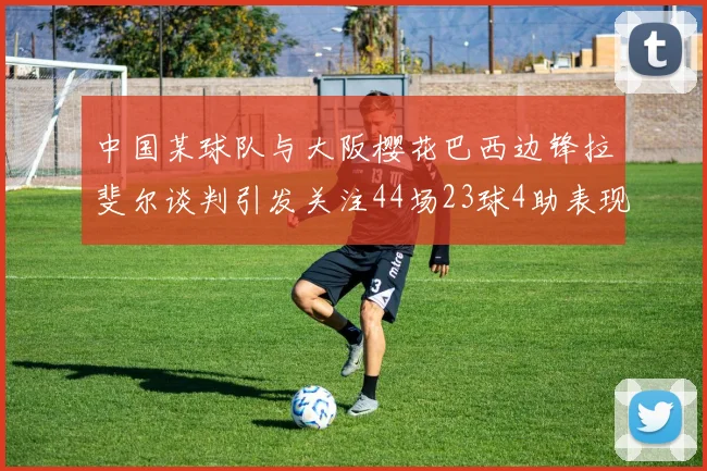 中国某球队与大阪樱花巴西边锋拉斐尔谈判引发关注44场23球4助表现抢眼